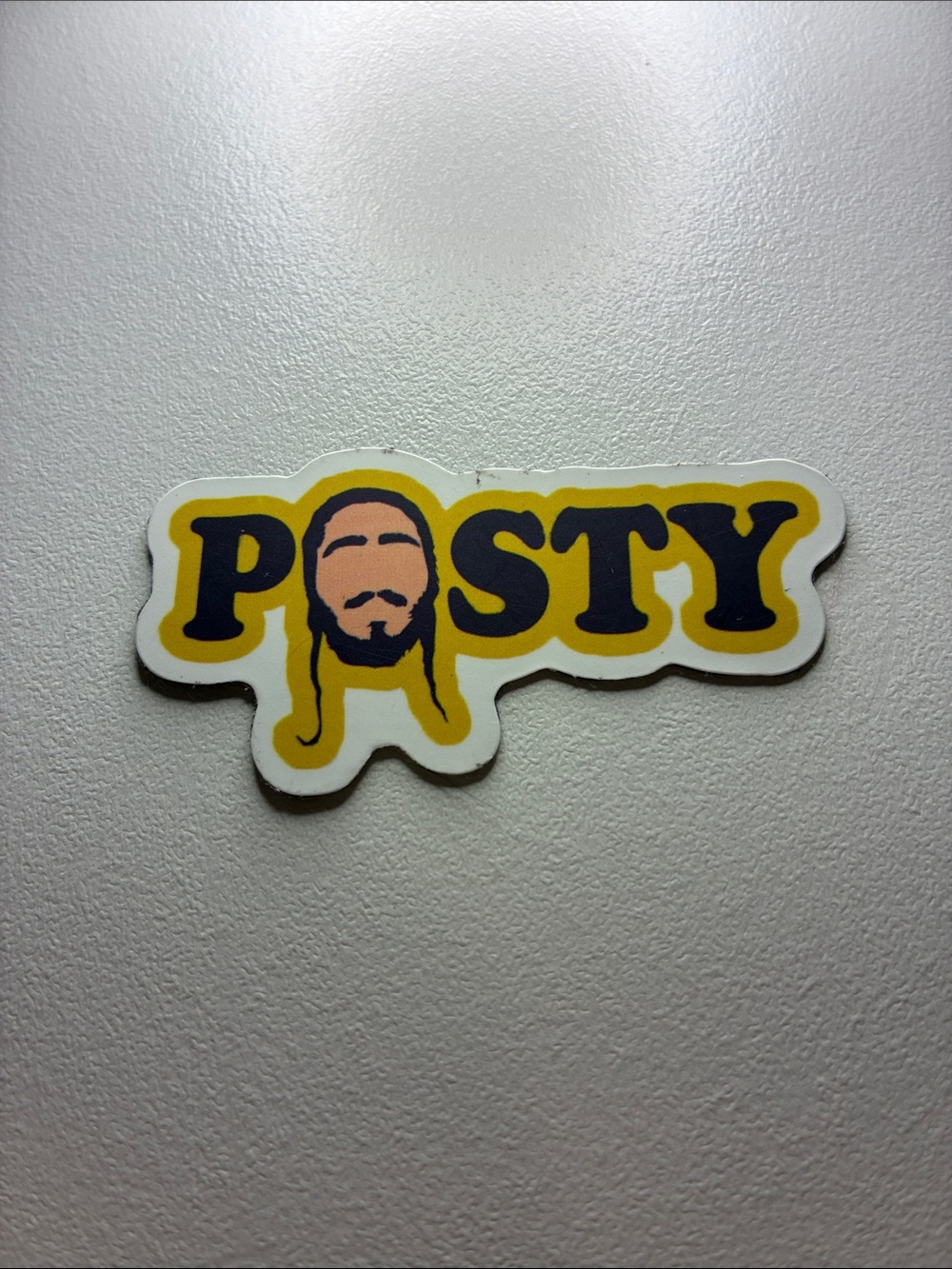 Posty Yellow Graphic Magney - Post Malone